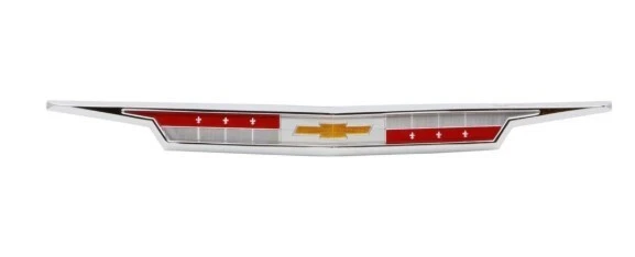 Trim Parts Hood Emblem With Bezel For 1962 Chevy Bel Air Biscayne and Impala USA - Image 3 of 4