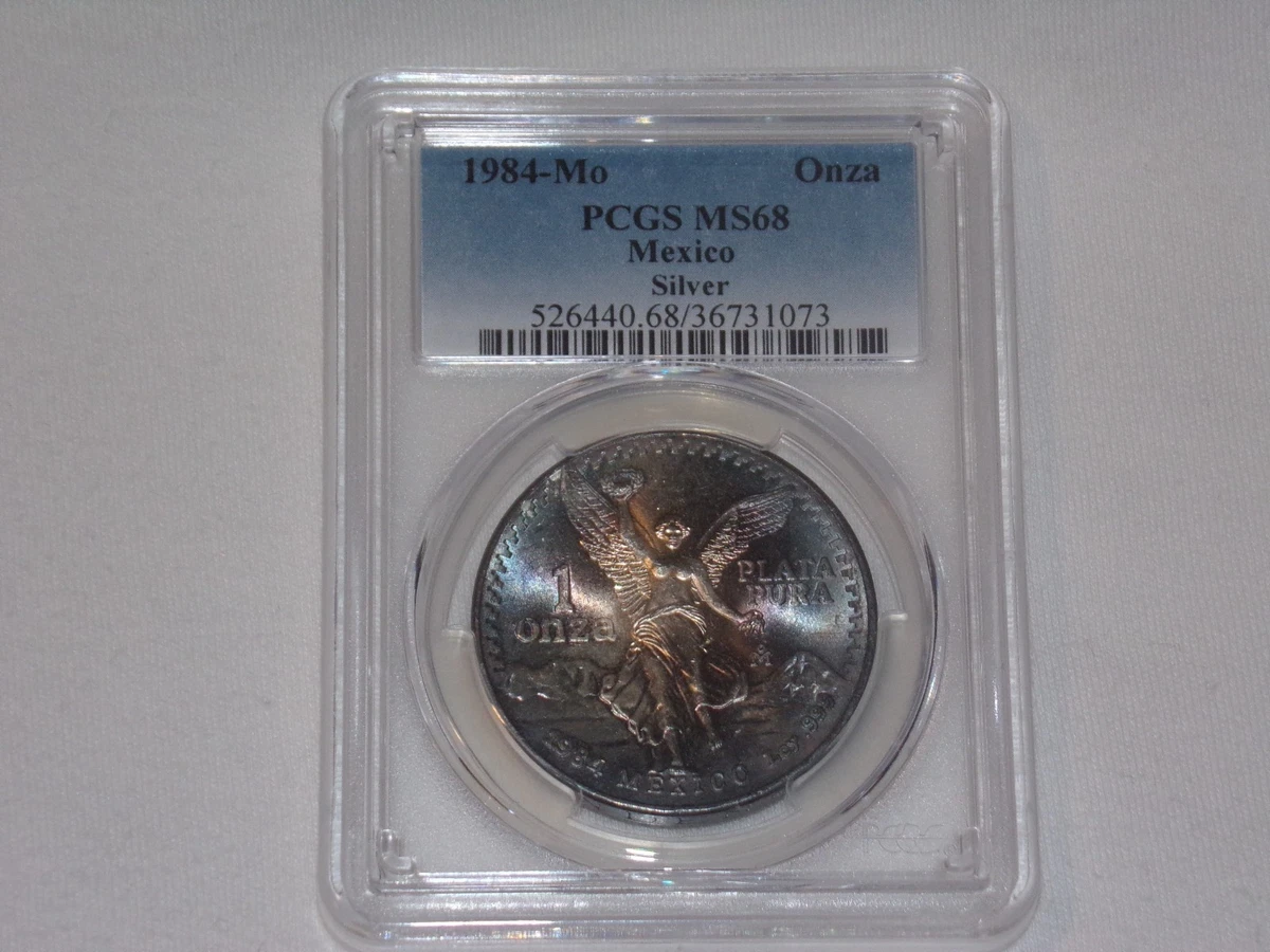 Mexican Libertad 1 oz Precious Metal Content per Unit 1984 Silver