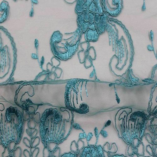 HILTON Embroidered Mesh Fabric. Lace Netting Material 54 Inch in Width | Home De - Picture 14 of 16