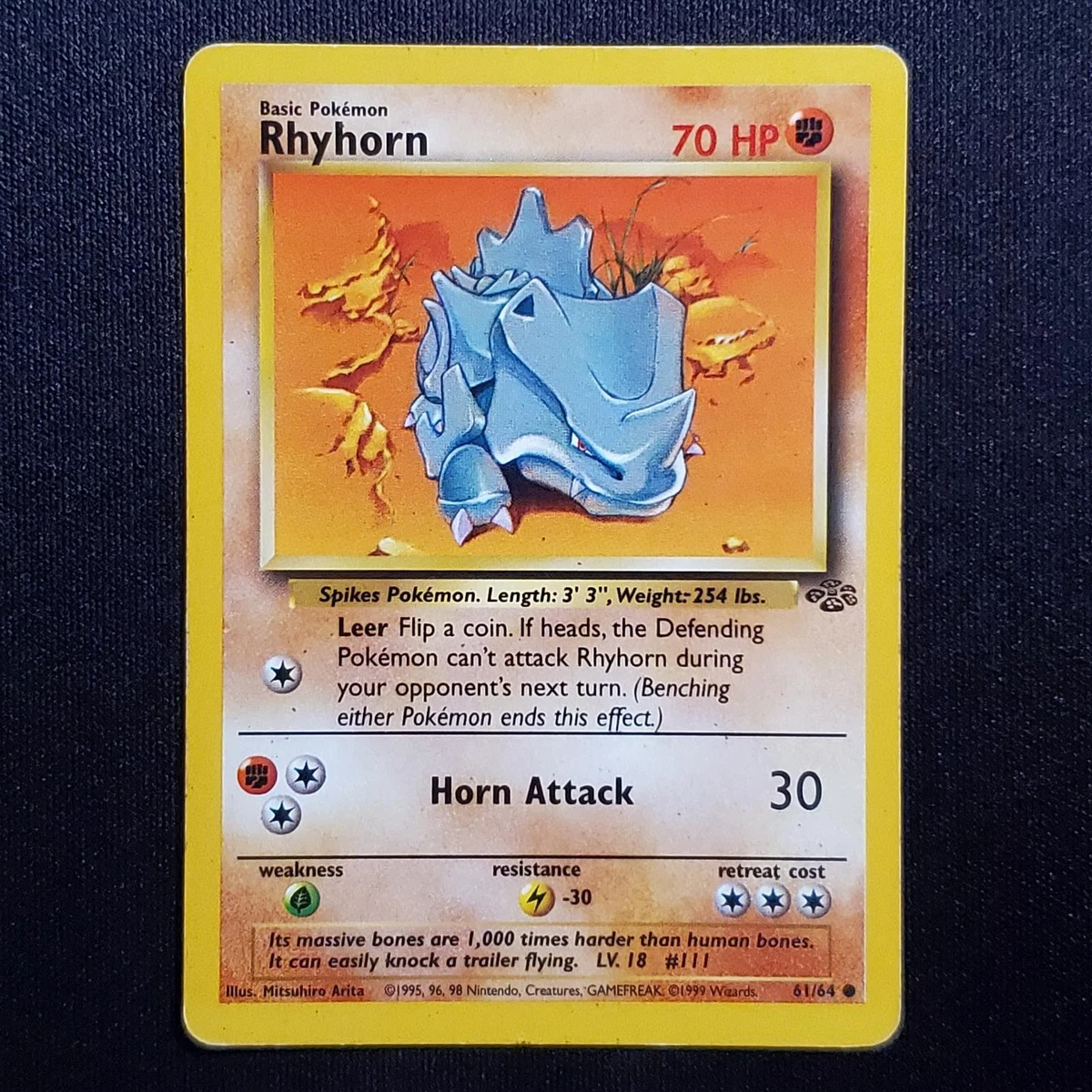 Rhyhorn Pokémon TCG Cards for sale | eBay
