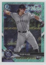 2018 Bowman Chrome Prospects Aqua Shimmer Refractor /125 Ryan Vilade #BCP92 i5q