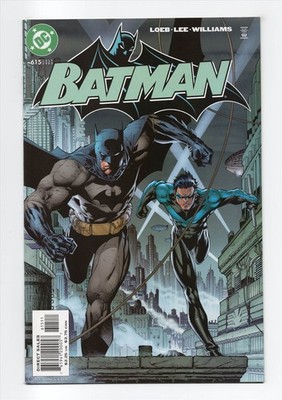 Batman #615 NM 2003 Jim Lee Cover Nightwing Hush Storyline