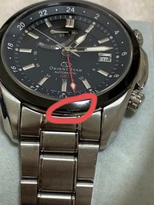 Orient Star GMT WZ0041DJ Automatic Power Reserve Men's Watch Used