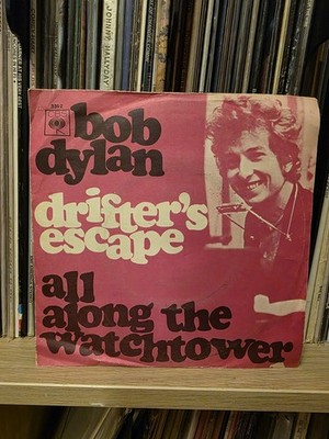Bob Dylan - Drifter's Escape 7'' 45 Runden Italienischer Druck Folk Rock