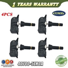 4pcs Tpms Tire Pressure Sensor Set For Nissan Infiniti 40700-5zh0a Pmv-ca74