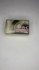 Maxell HGX-Gold TC-30 VHS-C Camcorder Video Cassette Tape New Sealed NOS