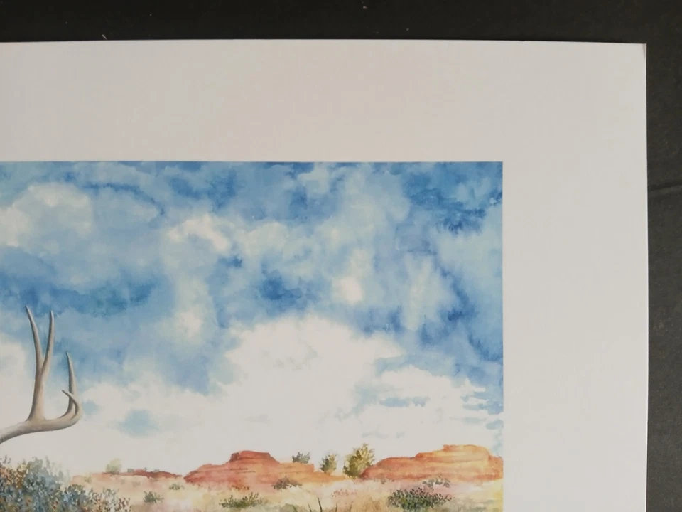 Mule Deer Print - Small - Image 4 of 4