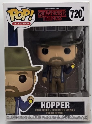 Funko Pop! Vinyl Stranger Things Hopper #720 Television Figure