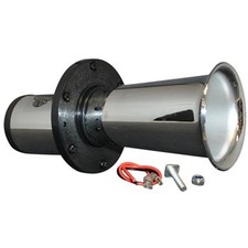 Horn 12V Black & Chrome for VW Beetle Camper T1 T2 T3 181 Classic No E Mark