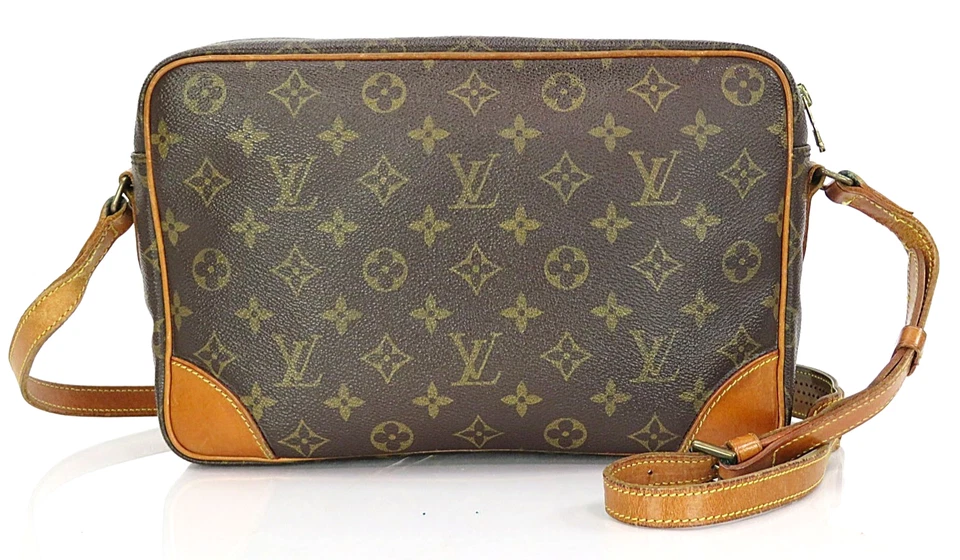 Auténtico Bolso de Hombro LOUIS VUITTON Trocadero 30 Monograma Cartera #61702 Foto 3 de 4