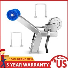 Boat Trailer Winch Post w/ 1200LB Winch Adjustable Winch Stand for 3"x4" Drawbar