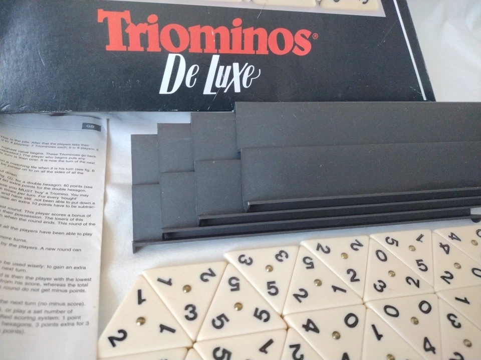 Triominos Deluxe Edition by Goliath - Complete VGC - Image 3 of 4