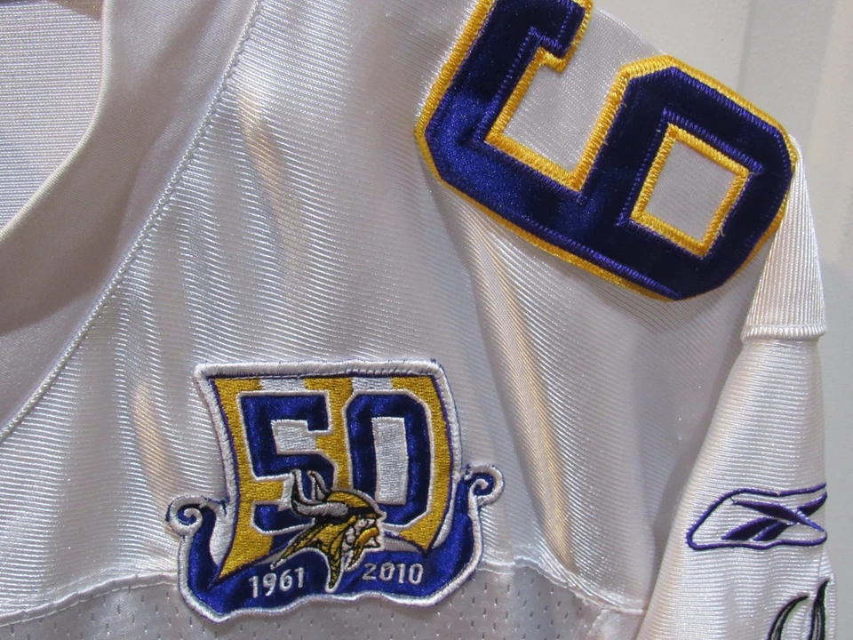 Camiseta deportiva Reebok NFL Minnesota Vikings Jared Allen # 69 50 aniversario talla 48 Foto 3 de 4