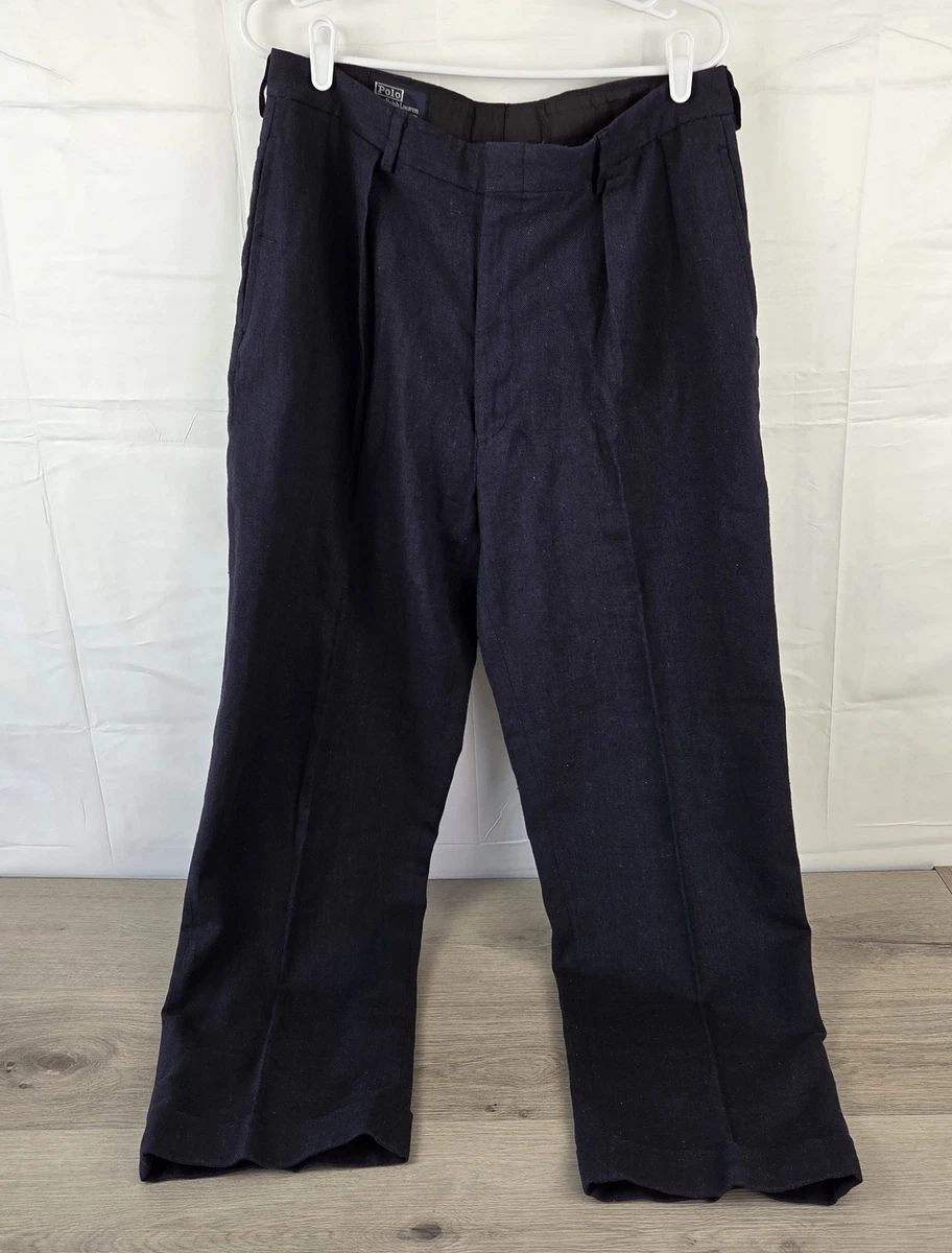 Polo Ralph Lauren Blue Linen Pants for Men for sale | eBay