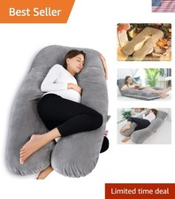 Pregnancy Pillow, U Shaped Full Body Pillow, Pregnancy Pillows for Sleeping, ...
