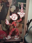 VINTAGE LARGE REDDY KILOWATT 30" PORCELAIN METAL SIGN ELECTRIC POWER CO GAS OIL