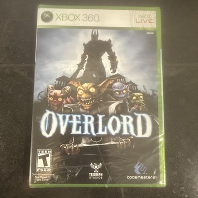 Brand new Overlord (Microsoft Xbox 360, 2007) sealed in original packaging