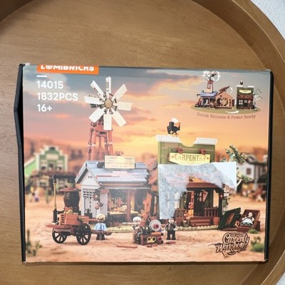 Lumibricks Old West Carpentry Workshop 14015 1832PCS 16+ Light Kit