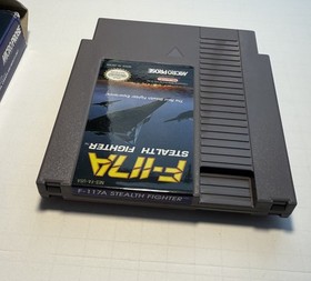 F-117A Stealth Fighter Nintendo NES Micropose Complete, CIB, USA