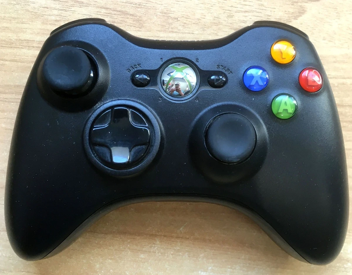 Manette Xbox 360 Sans Fil Officielle Microsoft - Blanche - Très Bon état