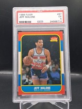 1986-87 Fleer - Jeff Malone #67 (RC)