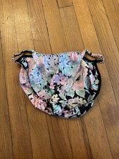 VTG Victoria's Secret HighCut Second Skin Satin Single String Bikini Pantie 90s