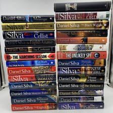 Daniel Silva Lot of 27 Novels Complete Set of Everything He's Written HC/DJ