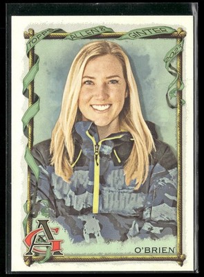 2023 Topps Allen & Ginter Baseball #266 Nina O'Brien Winter Games Athlete C177a