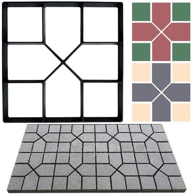 PLIAVAON Garden Pavement Mold Pavers Concrete Forms Mould Paving Molds...