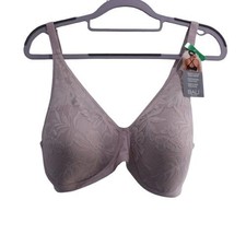 NEW Bali Women's Breathe Wireless T-Shirt Bra Size L Purple DF7594