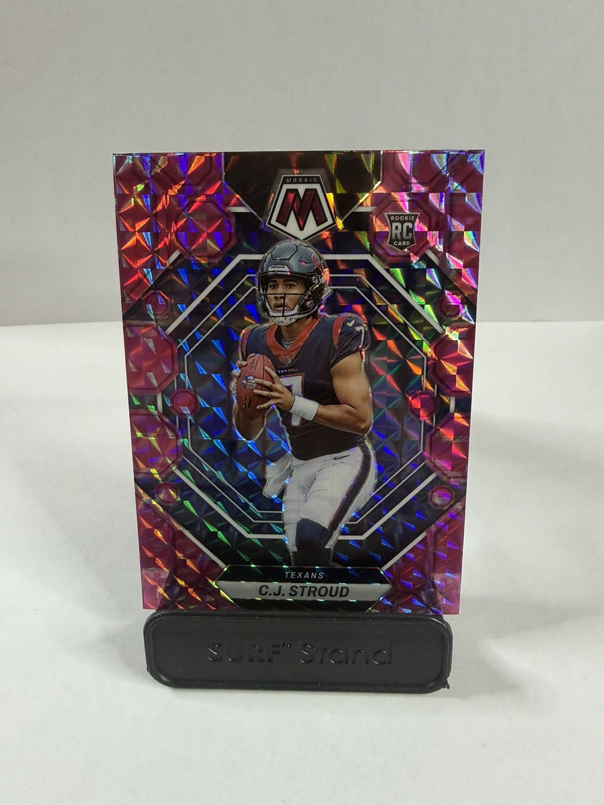 2023 Panini Mosaic - Rookies C.J. Stroud #292 Camo Pink Mosaic Prizm (RC)