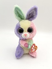NWT TY Beanie Boos “Bloom” Multi Color Easter Bunny Rabbit