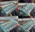 Waltz of Spring by Wallace Sterling Silver Spoons & Forks Set 47 Pieces 2028 Gr