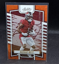 Panini 2022 Absolute Football Rachaad White #144 Buccaneers Orange /25 Rookie