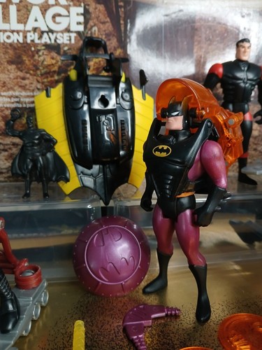 💥🦇 Batman Animated Series Kenner Infrarrojo Hoverbat Armored Robin Accesorios Arma - Imagen 3 de 15