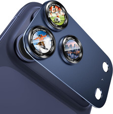 Compatible for Iphone 17 Pro Max Camera Lens Protector, 1-Pack Aluminum Alloy Me
