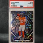 2024 Panini Phoenix - Rookies Bo Nix #159 Lazer (RC) Denver Broncos PSA 10