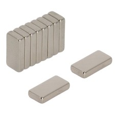 N42 Néodyme Rectangulaire Aimants - 10mm x 5mm x 2mm Épais - 1.1kg Tirer