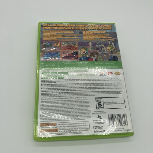 El Chavo Kart Microsoft XBOX 360 Tested USA SELLER Tested & Working NO MANUAL - Picture 4 of 5