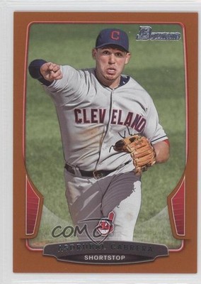 2013 Bowman Orange 63/250 Asdrubal Cabrera #160 y0i