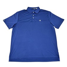RLX Polo Ralph Lauren Classic Navy Blue Short Sleeve Wicking Shirt 98