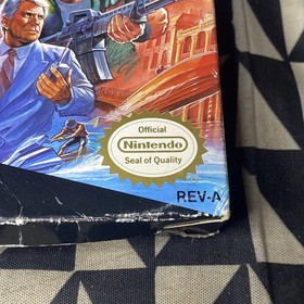 Nintendo NES Mission: Impossible Game in Original Box 1990 CIB - Tested/Works