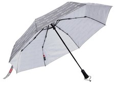 FW16 Supreme ShedRain 3m reflective repeat umbrella Grey 54" Silver Classic Logo