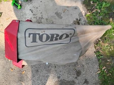 Toro Deluxe Power Drive Grass Bag Assy 11-0189, complete
