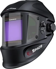 ARCCAPTAIN Auto Darkening Welding Helmet with One size and adjustable, Black 