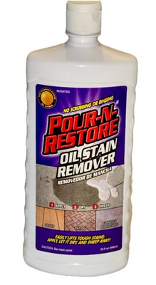 #ad Pour N Restore Oil Stain Remover 32 oz No Scrub Concrete Garage Driveway Cleaner $18.99
