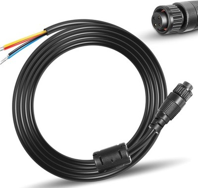 000-00128-001 4-pin Power Cord 6.5ft For Simrad GO9/12, Vulcan 7/9/12, NSS EVO3