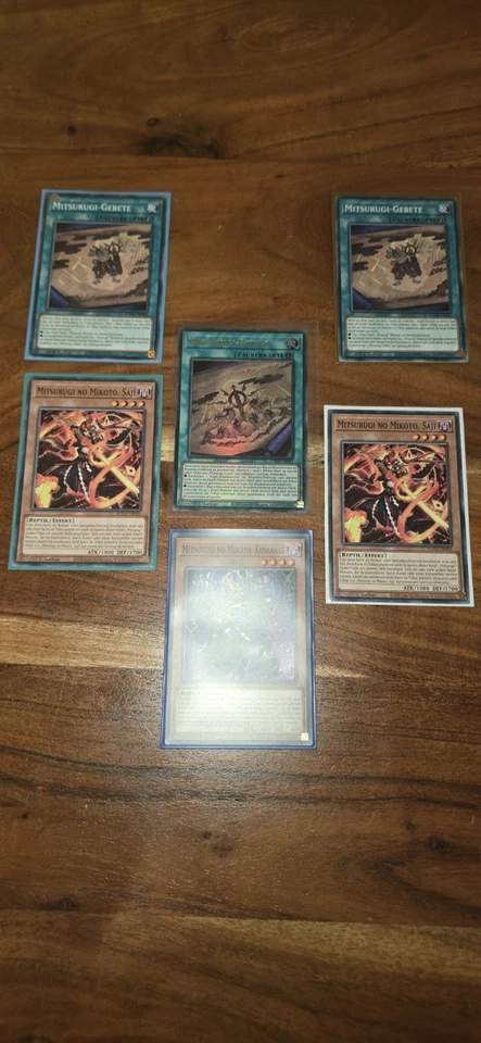 Yu Gi Oh Mitsurugi Ritual SUDA-DE095 Ultra Rare 1. Auflage - Bild 2 von 2