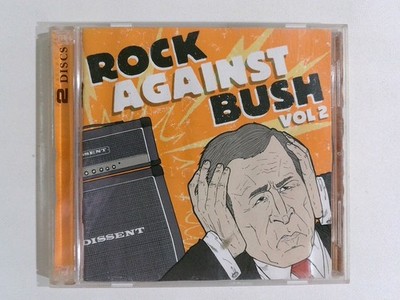 Various Artists   Rock Against Bush Vol 2 CD/DVD 2004 Punk Rock Fat Wreck Chords