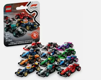 2025 LEGO 71049 Formula 1 Series Complete Set Of 12 Cars UNOPENED - Image 1 of 4